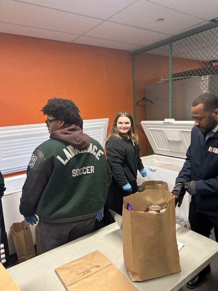 NHS Food Drive: From Campus to the Community