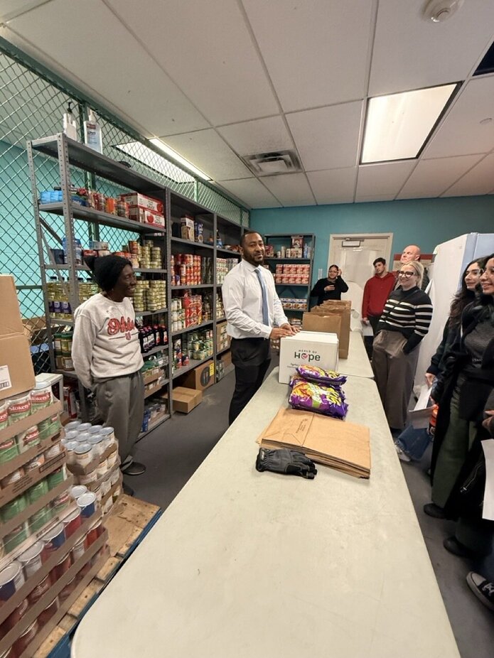 NHS Food Drive: From Campus to the Community