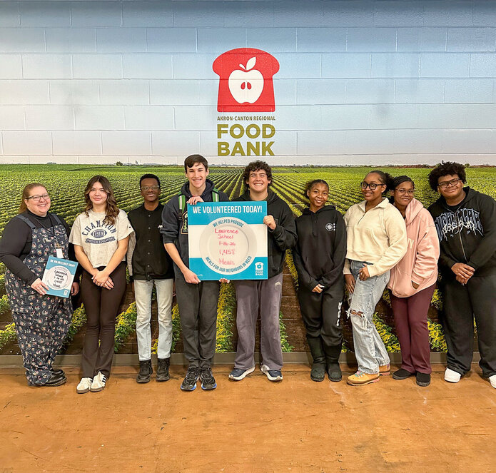 Upper School Students Volunteer at Akron-Canton Regional Foodbank