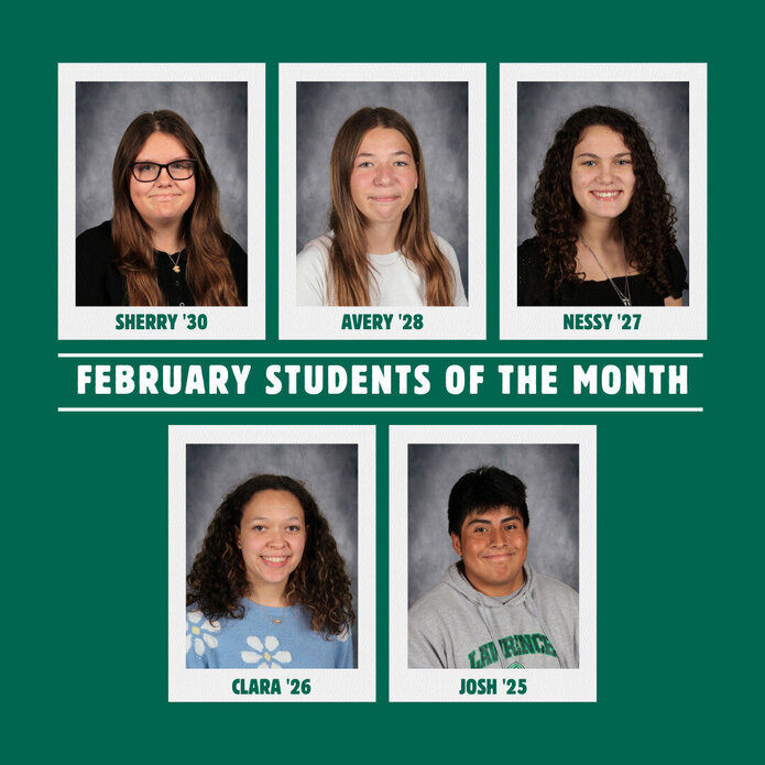 February Students of the Month